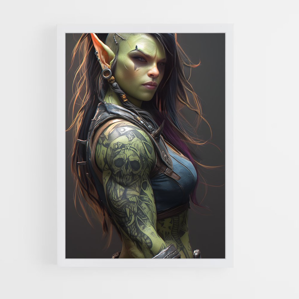 Poster La Gardienne des Runes – affiche World of Warcraft (vue 3)